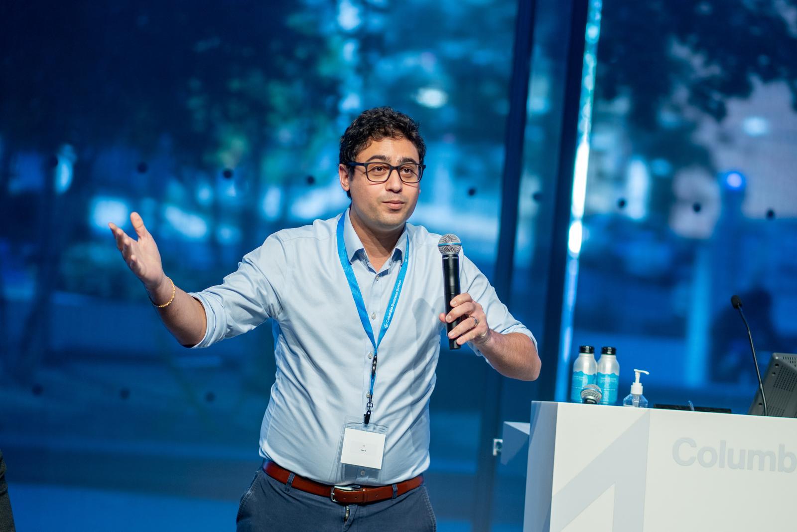 Malek Ben Sliman teaching at Columbia Business School